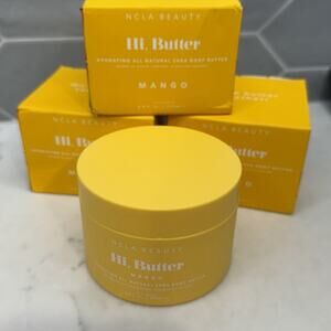 3 NCLA Beauty Hi Body Butter Mango Natural Shea Body Butter Rich Creamy Hydrate
